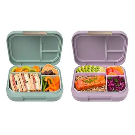 stainless steel bento box costco|lunch box that fits bentgo container.